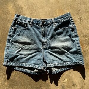 Vintage Tommy Hilfiger High Waisted‎ Jean Shorts Casual Summer Size 14
